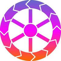 Wheels Vector Icon Design