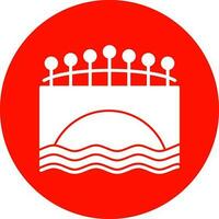 Canal Vector Icon Design