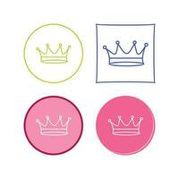 King Crown Vector Icon