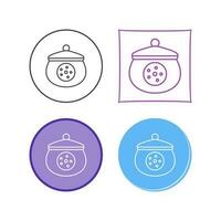Cookie Jar Vector Icon