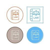 Law and Order Vector Icon