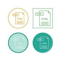 HTML Vector Icon