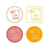 XML Vector Icon