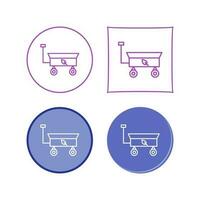 Garden Cart Vector Icon