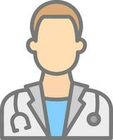 Doctor Vector Icon Design