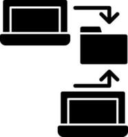 Data sharing Vector Icon Design