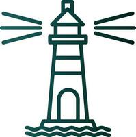 Lighthouse Vector Icon Design