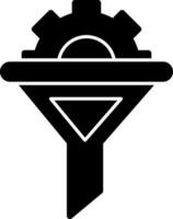 Funnel Vector Icon Design