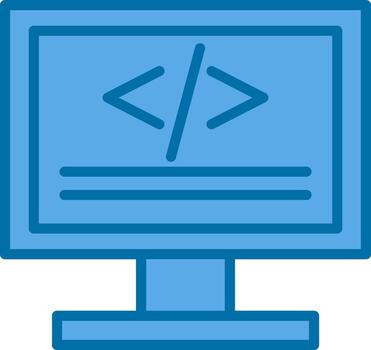 codificación vector icono diseño