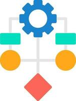 Algorithm Vector Icon Design