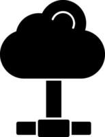 Cloud computing Vector Icon Design