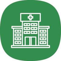 diseño de icono de vector de hospital