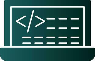 Coding Vector Icon Design