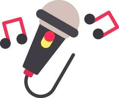 Singing Vector Icon Design