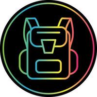 Backpack Vector Icon Design