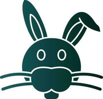 Rabbit Vector Icon Design