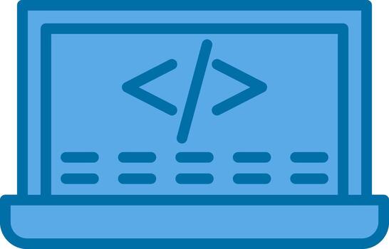 diseño de icono de vector de código