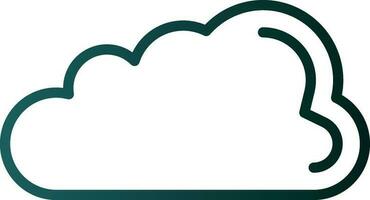 Cloud Vector Icon Design