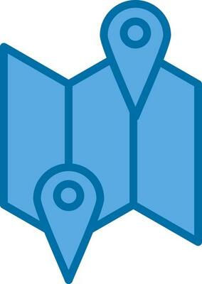 Map Vector Icon Design