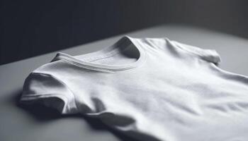 Softness and elegance in a newborn dress generated by AI photo