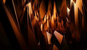 Glowing abstract patterns ignite a futuristic celebration generated by AI photo