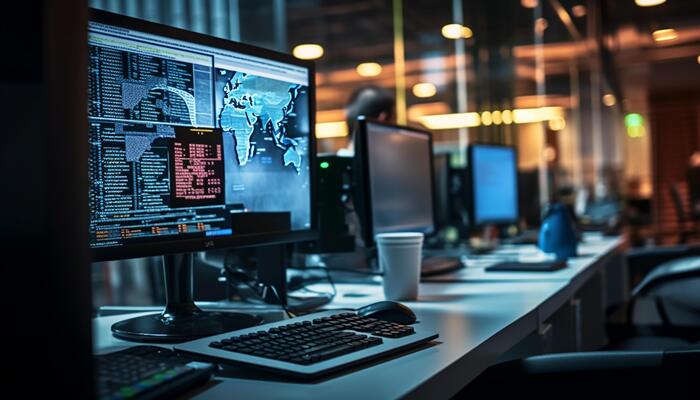 Computer Monitoring Stock Photos, Images and Backgrounds for Free Download