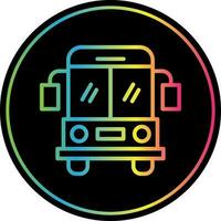 School bus Vector Icon Design