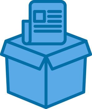 Box Vector Icon Design