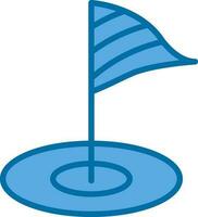 Minigolf Vector Icon Design