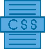 Css file Vector Icon Design