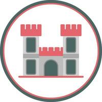 Castle Vector Icon Design