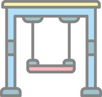 Swing Vector Icon Design
