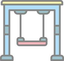 Swing Vector Icon Design