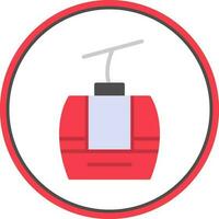 Gondola Vector Icon Design