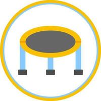 Trampoline Vector Icon Design