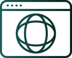 Browser Vector Icon Design