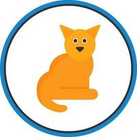 Cat Vector Icon Design