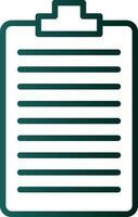 Clipboard Vector Icon Design