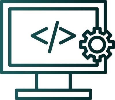 Web development Vector Icon Design