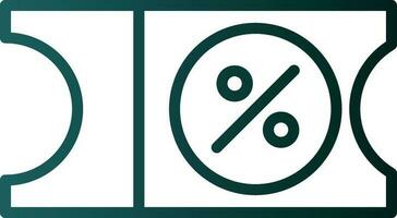 Discount Vector Icon Design