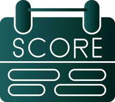 Scoring Vector Icon Design