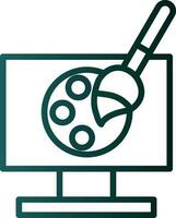 Digital art Vector Icon Design