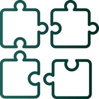 Puzzle Vector Icon Design