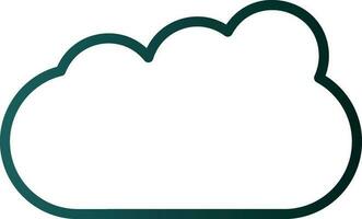 Cloud Vector Icon Design