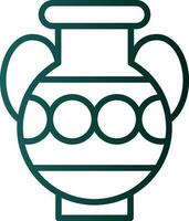 Amphora Vector Icon Design