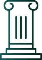 diseño de icono de vector de columna