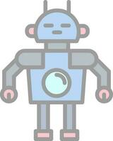 Robot Vector Icon Design