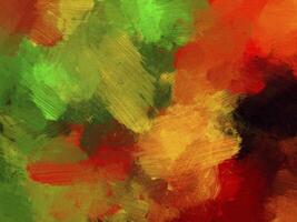 oil paint brush abstract background photo