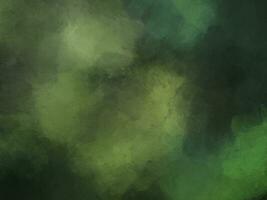 Oil paint brush abstract background green photo
