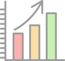Graph Vector Icon Design